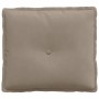 Cojín de Espalda Taupé 50 x 45 cm Tela de microfibra