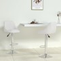 Taburetes de cocina 2 unidades cuero sintético blanco von vidaXL, Küchenhocker - Ref: Foro24-335179, Preis: 145,07 €, Rabatt: %