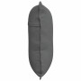 Cojín de Espalda Gris oscuro 60 x 19 x 50 cm tela