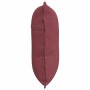 Cojín de Espalda Rojo vino 60 x 19 x 50 cm tela