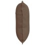 Cojín de Espalda Marrón 60 x 19 x 50 cm tela