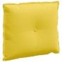 Cojín de Espalda Amarillo Claro 60 x 19 x 50 cm tela