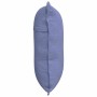 Cojín de Espalda Azul jeans 60 x 19 x 50 cm tela
