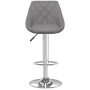 Küchenhocker 2 Einheiten graues Kunstleder von vidaXL, Küchenhocker - Ref: Foro24-335184, Preis: 144,53 €, Rabatt: %