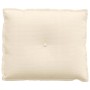 Cojín de Espalda Crema 60 x 50 cm Tela de pana