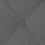 Cojín de Espalda Gris oscuro 80 x 19 x 50 cm tela