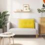 Cojín de Espalda Amarillo Claro 80 x 19 x 50 cm tela