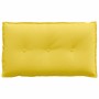 Cojín de Espalda Amarillo Claro 80 x 19 x 50 cm tela