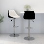 Küchenhocker 2 Einheiten aus schwarzem und weißem Kunstleder von vidaXL, Küchenhocker - Ref: Foro24-335239, Preis: 123,34 €, ...