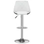 Kitchen stools 2 units black and white synthetic leather by vidaXL, Kitchen stools - Ref: Foro24-335239, Price: 123,34 €, Dis...