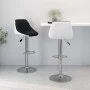 Kitchen stools 2 units black and white synthetic leather by vidaXL, Kitchen stools - Ref: Foro24-335240, Price: 142,18 €, Dis...