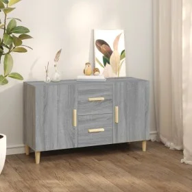 Sonoma Sideboard aus grauem Holzwerkstoff 100x36x60 cm von vidaXL, Sideboards - Ref: Foro24-817466, Preis: 97,89 €, Rabatt: %