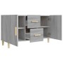 Engineered wood sideboard in Sonoma grey, 100x36x60 cm. by vidaXL, Sideboards - Ref: Foro24-817466, Price: 99,46 €, Discount: %