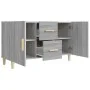 Engineered wood sideboard in Sonoma grey, 100x36x60 cm. by vidaXL, Sideboards - Ref: Foro24-817466, Price: 97,89 €, Discount: %