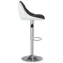 Küchenhocker 2 Einheiten aus schwarzem und weißem Kunstleder von vidaXL, Küchenhocker - Ref: Foro24-335240, Preis: 141,49 €, ...
