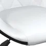 Kitchen stools 2 units black and white synthetic leather by vidaXL, Kitchen stools - Ref: Foro24-335240, Price: 142,18 €, Dis...