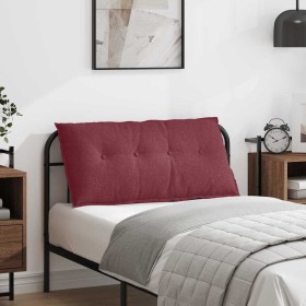 Cojín de Espalda Rojo vino 100 x 19 x 50 cm tela