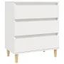 Sideboard aus weißem Sperrholz 60x35x70 cm von vidaXL, Sideboards - Ref: Foro24-823040, Preis: 68,85 €, Rabatt: %