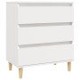 Sideboard aus weißem Sperrholz 60x35x70 cm von vidaXL, Sideboards - Ref: Foro24-823040, Preis: 70,14 €, Rabatt: %