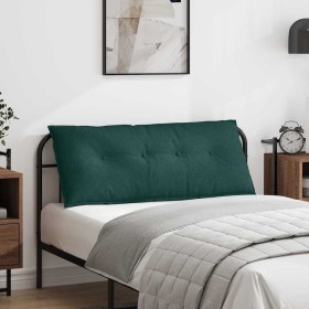 Cojín de Espalda Verde oscuro 120 x 19 x 50 cm tela