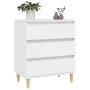 Sideboard aus weißem Sperrholz 60x35x70 cm von vidaXL, Sideboards - Ref: Foro24-823040, Preis: 68,85 €, Rabatt: %