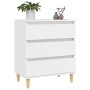 Sideboard aus weißem Sperrholz 60x35x70 cm von vidaXL, Sideboards - Ref: Foro24-823040, Preis: 70,14 €, Rabatt: %