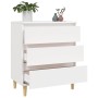 Sideboard aus weißem Sperrholz 60x35x70 cm von vidaXL, Sideboards - Ref: Foro24-823040, Preis: 70,14 €, Rabatt: %