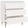 Sideboard aus weißem Sperrholz 60x35x70 cm von vidaXL, Sideboards - Ref: Foro24-823040, Preis: 68,85 €, Rabatt: %