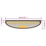 Tapetes para escaleras 15 uds 56x17x3 cm Marrón Café