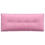 Cojín de Espalda Rosa 120 x 19 x 50 cm tela