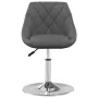 Drehbare Esszimmerstühle, 2 Einheiten, dunkelgrauer Samt von vidaXL, Essstühle - Ref: Foro24-335284, Preis: 121,12 €, Rabatt: %