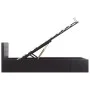 Cama canapé hidráulica cuero sintético negro 90x200 cm de vidaXL, Camas y somieres - Ref: Foro24-285510, Precio: 272,63 €, De...