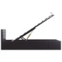 Hydraulic canapé bed black synthetic leather 90x200 cm by vidaXL, Beds and slatted bases - Ref: Foro24-285510, Price: 252,02 ...