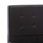 Hydraulic canapé bed black synthetic leather 90x200 cm by vidaXL, Beds and slatted bases - Ref: Foro24-285510, Price: 252,02 ...
