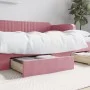 Bettschubladen, 2 Stück, aus Holzwerkstoff und rosa Samt von vidaXL, Betten und Zubehör - Ref: Foro24-833919, Preis: 45,22 €,...