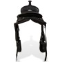 Montura occidental, cabezada y pechera cuero real 13" negra de vidaXL, Monturas - Ref: Foro24-91356, Precio: 211,42 €, Descue...