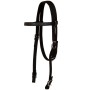 Montura occidental, cabezada y pechera cuero real 13" negra de vidaXL, Monturas - Ref: Foro24-91356, Precio: 211,42 €, Descue...