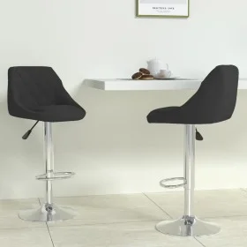 Küchenhocker 2 Einheiten aus schwarzem Samt von vidaXL, Küchenhocker - Ref: Foro24-335302, Preis: 116,18 €, Rabatt: %