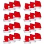 24 Weihnachtsmannmützen für Weihnachten von vidaXL, Festliche und saisonale Dekorationen - Ref: Foro24-131013, Preis: 22,80 €...