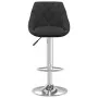 Küchenhocker 2 Einheiten aus schwarzem Samt von vidaXL, Küchenhocker - Ref: Foro24-335302, Preis: 116,18 €, Rabatt: %