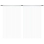 Fransenvorhänge 2 Stück 140x250 cm weiß von vidaXL, Vorhänge und Gardinen - Ref: Foro24-132399, Preis: 26,95 €, Rabatt: %