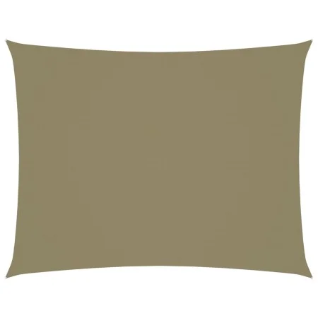 Rectangular sail awning beige Oxford fabric 6x8 m by vidaXL, Umbrellas - Ref: Foro24-135168, Price: 120,52 €, Discount: %