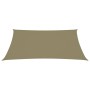 Rectangular sail awning beige Oxford fabric 6x8 m by vidaXL, Umbrellas - Ref: Foro24-135168, Price: 120,58 €, Discount: %