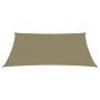 Rectangular sail awning beige Oxford fabric 6x8 m by vidaXL, Umbrellas - Ref: Foro24-135168, Price: 120,52 €, Discount: %