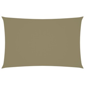 Rectangular sail awning beige Oxford fabric 2x5 m by vidaXL, Umbrellas - Ref: Foro24-135149, Price: 39,98 €, Discount: %