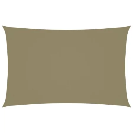 Rectangular beige Oxford fabric sail shade 5x8 m by vidaXL, Umbrellas - Ref: Foro24-135166, Price: 105,38 €, Discount: %
