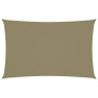 Rectangular beige Oxford fabric sail shade 5x8 m by vidaXL, Umbrellas - Ref: Foro24-135166, Price: 105,46 €, Discount: %