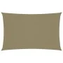 Rectangular beige Oxford fabric sail shade 5x8 m by vidaXL, Umbrellas - Ref: Foro24-135166, Price: 105,38 €, Discount: %