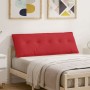 Cojín de Espalda Rojo 140 x 19 x 50 cm tela
