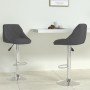 Küchenhocker 2 Einheiten aus dunkelgrauem Samt von vidaXL, Küchenhocker - Ref: Foro24-335306, Preis: 117,24 €, Rabatt: %